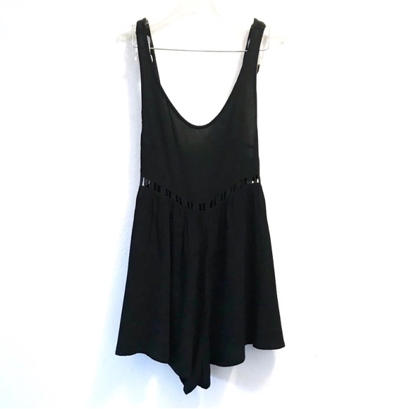 LF Pants - LF Dream State Black Cut Out Romper